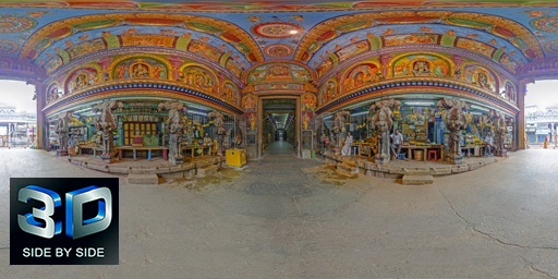 Indian Meenakshi-Sundareswara Temple | 3D TV Version