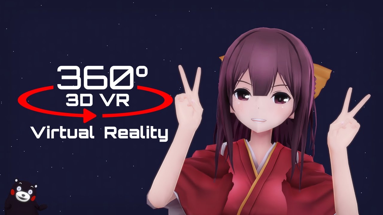 MMD 3D 360 VR MikuMikuDance